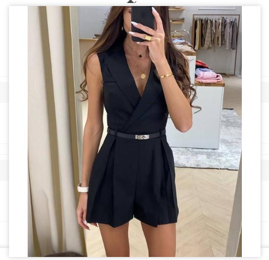 Temperament Commuter Suit Jumpsuit For Women – Eleganter Business-Look für jeden Anlass